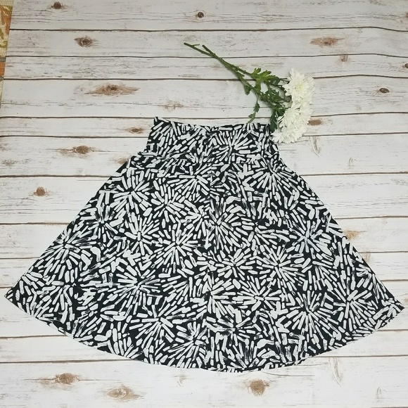 Jason Maxwell Floral Print A-Line Skirt - Picture 5 of 7